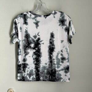 lululemon athletica Black and White Tie-Dye Tee
